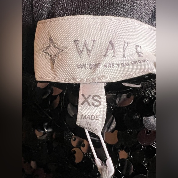 WAYF Encore Wide Leg Sequin Pants in size XS NWT - Picture 8 of 10